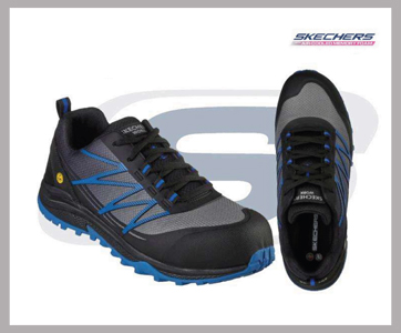 Skechers Work™: Puxal ESD Comp Toe (Black)